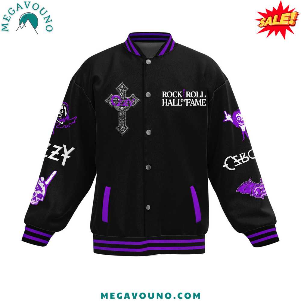 Ozzy Osbourne The Prince Of Darkness Baseball Jacket