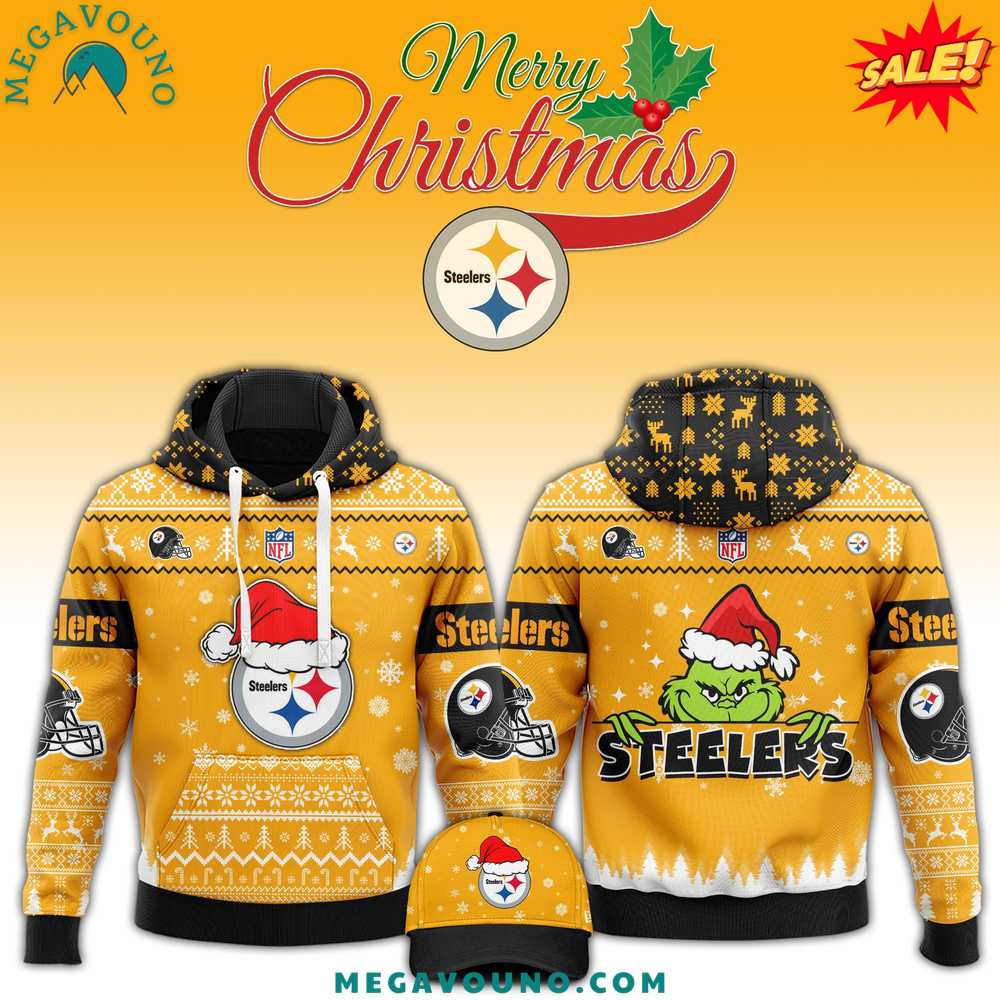 Pittsburgh Steelers x Christmas NFL Limited Edition Hoodie 2024