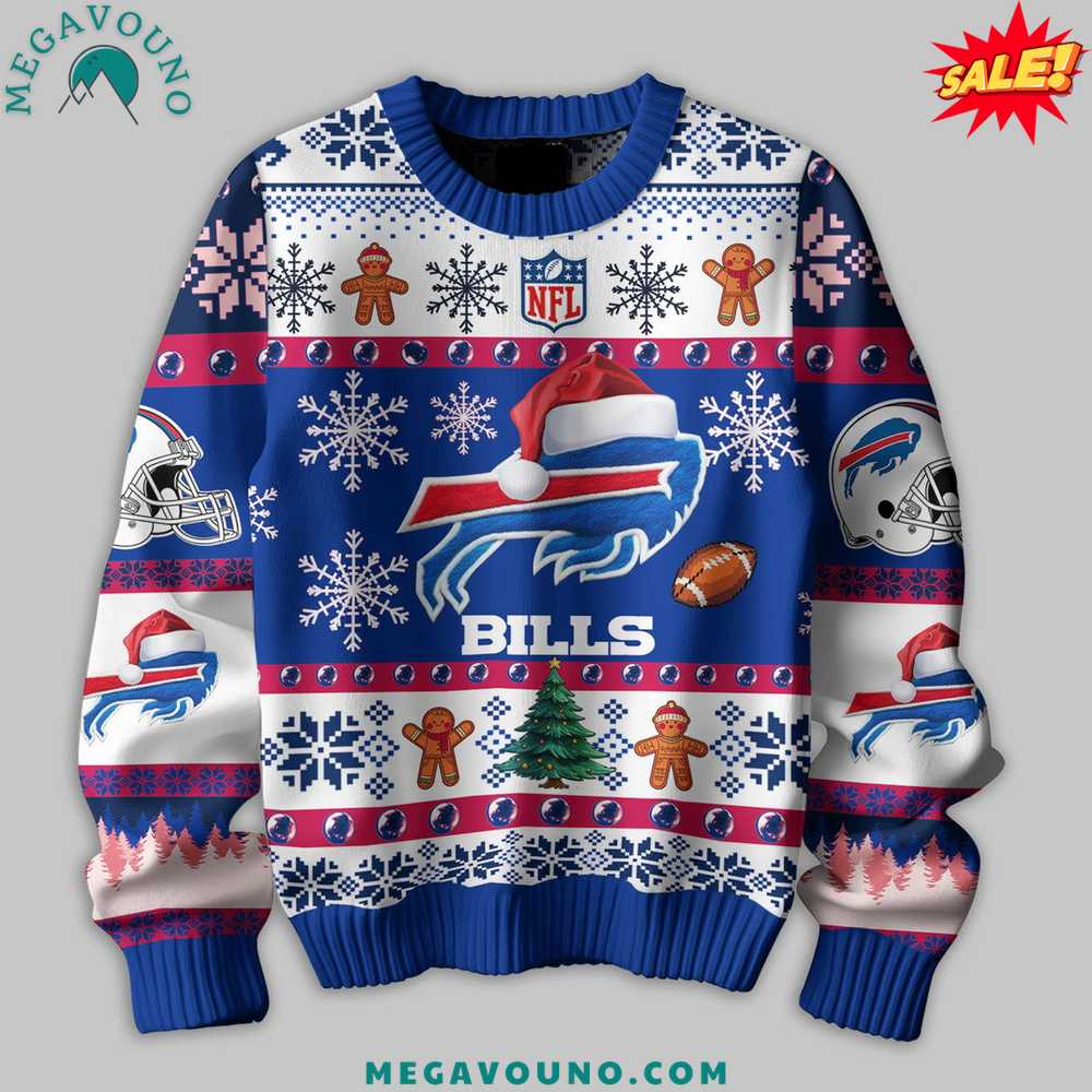 Premium Buffalo Bills 2024 Christmas Sweater