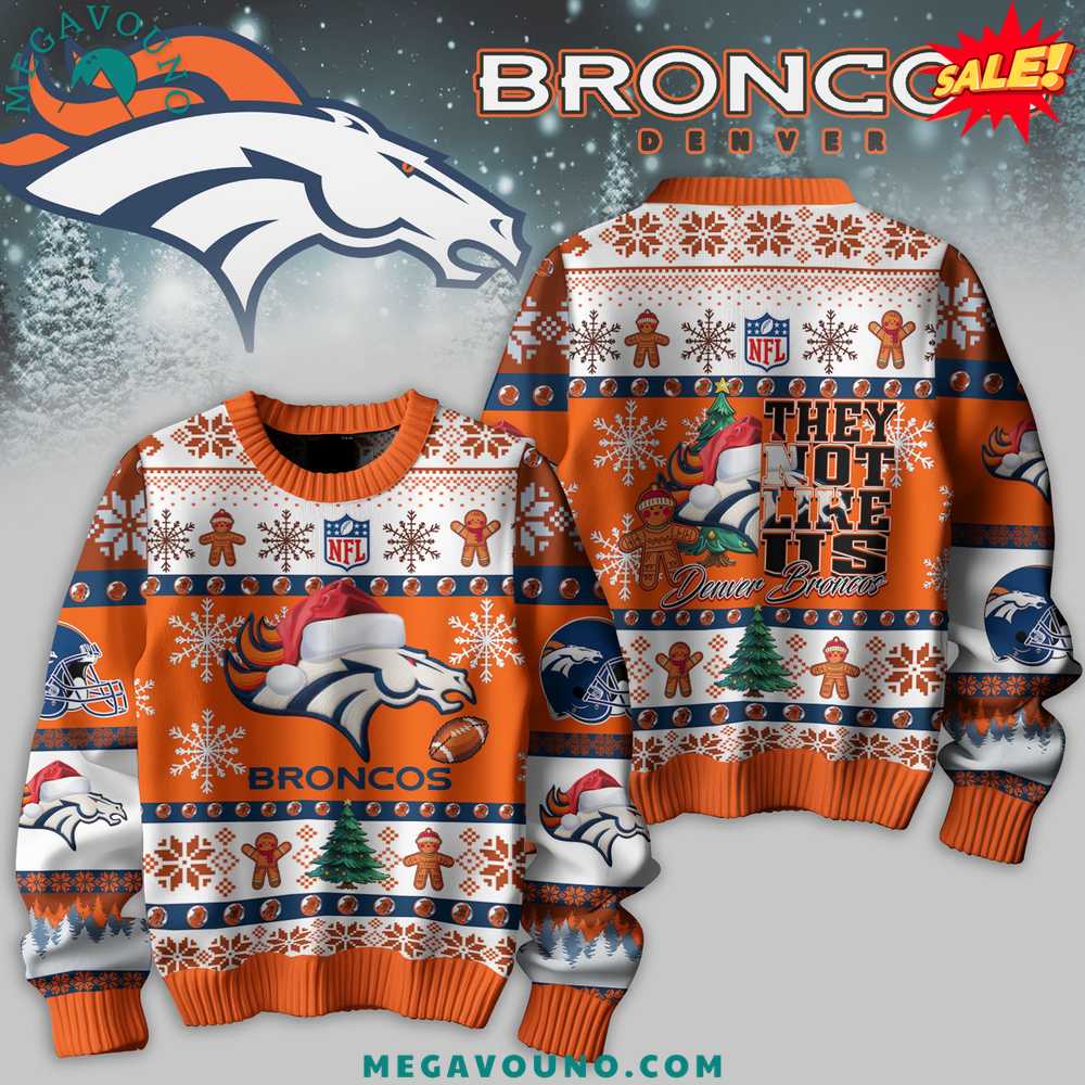 Premium Denver Broncos 2024 Christmas Sweater