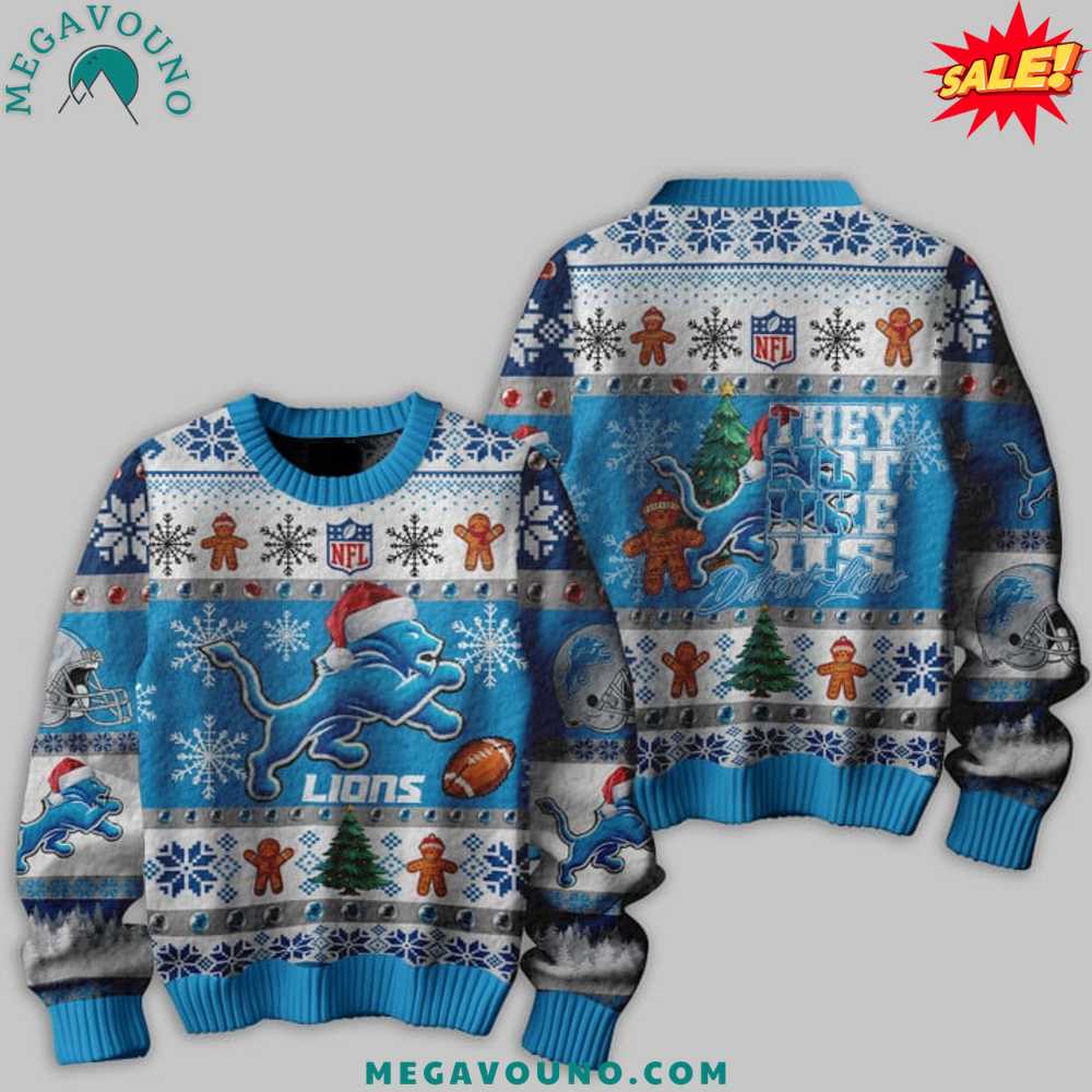 Premium Detroit Lions 2024 Christmas Sweater