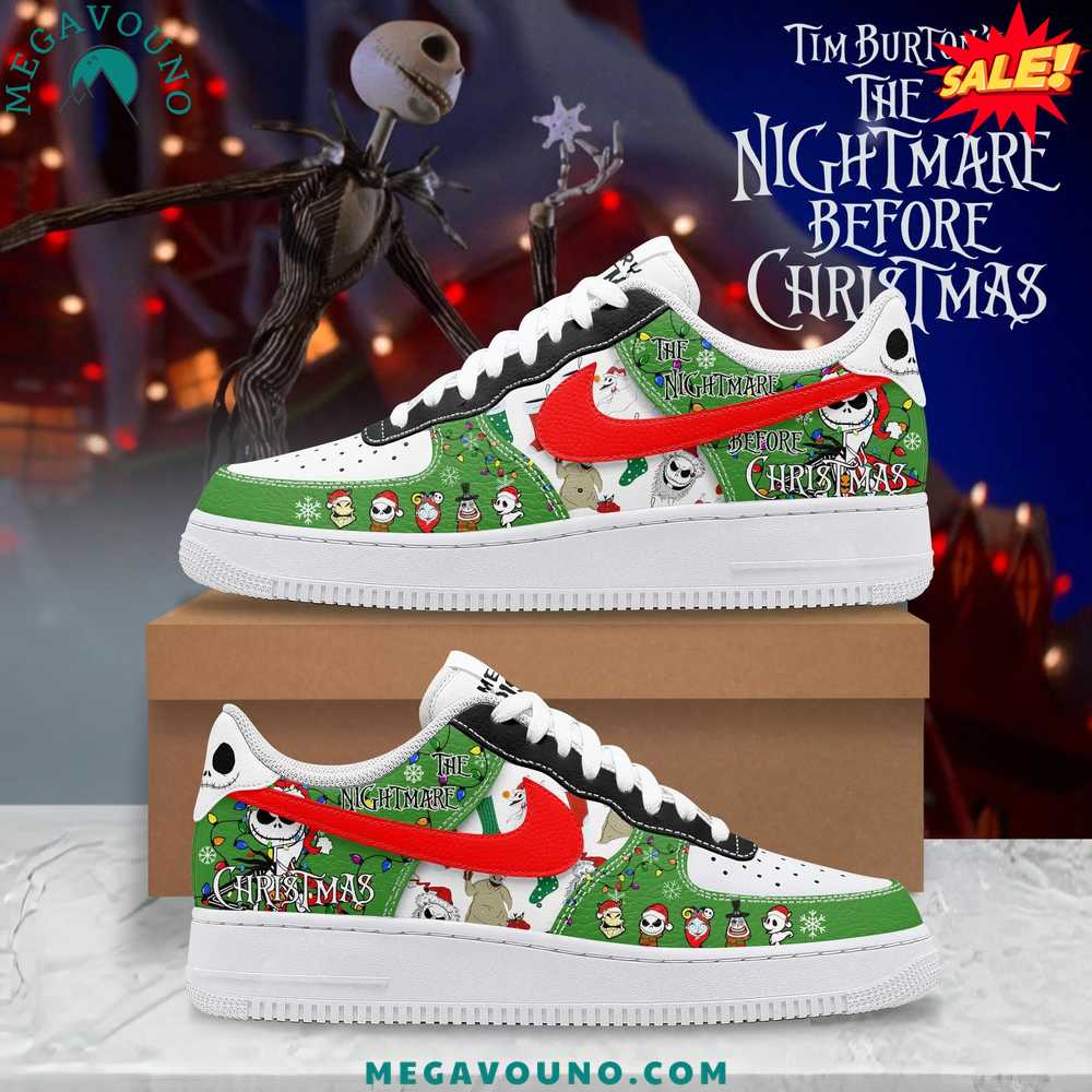 Premium The Nightmare Before Christmas 2024 Christmas Air Force 1