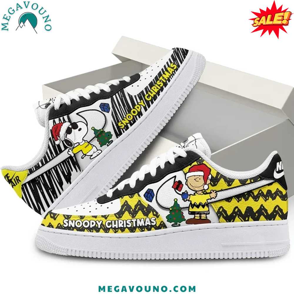 Snoopy Christmas 2024 Limited Edition Air Force 1