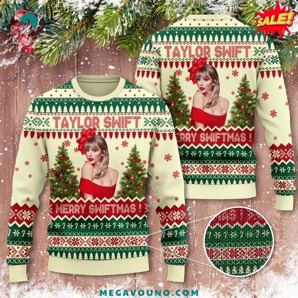 Taylor Swift Limited Edition 3D Ugly Sweater