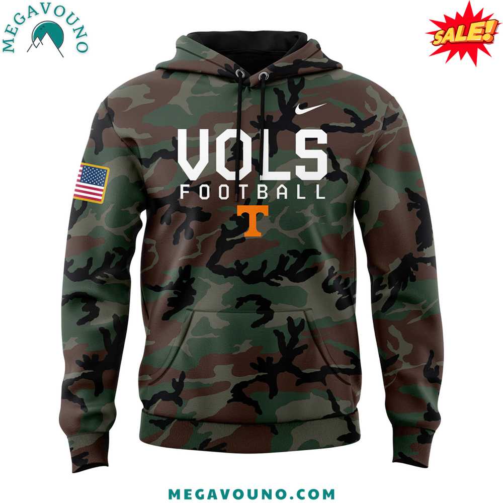 Tennessee Football Nike Camo 2024 Hoodie