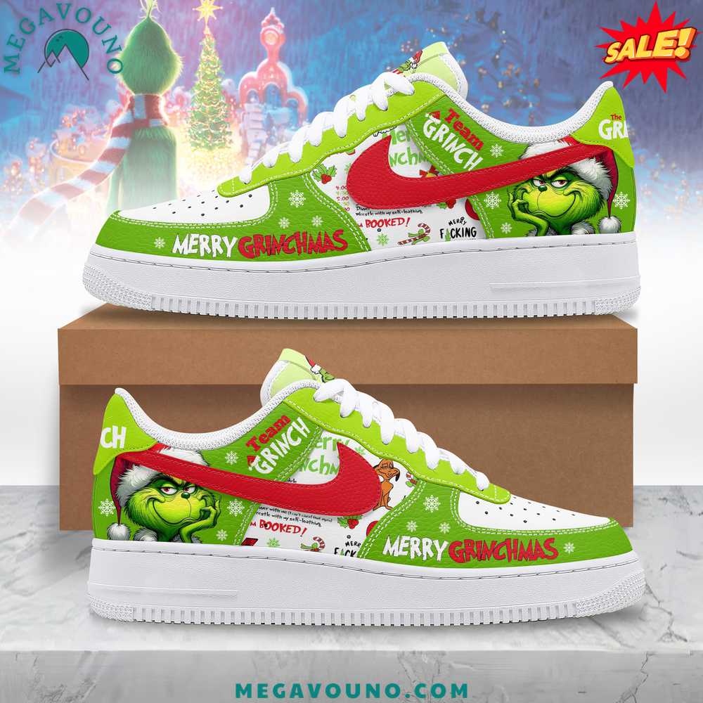 The Grinch Merry Grinchmas Air Force 1