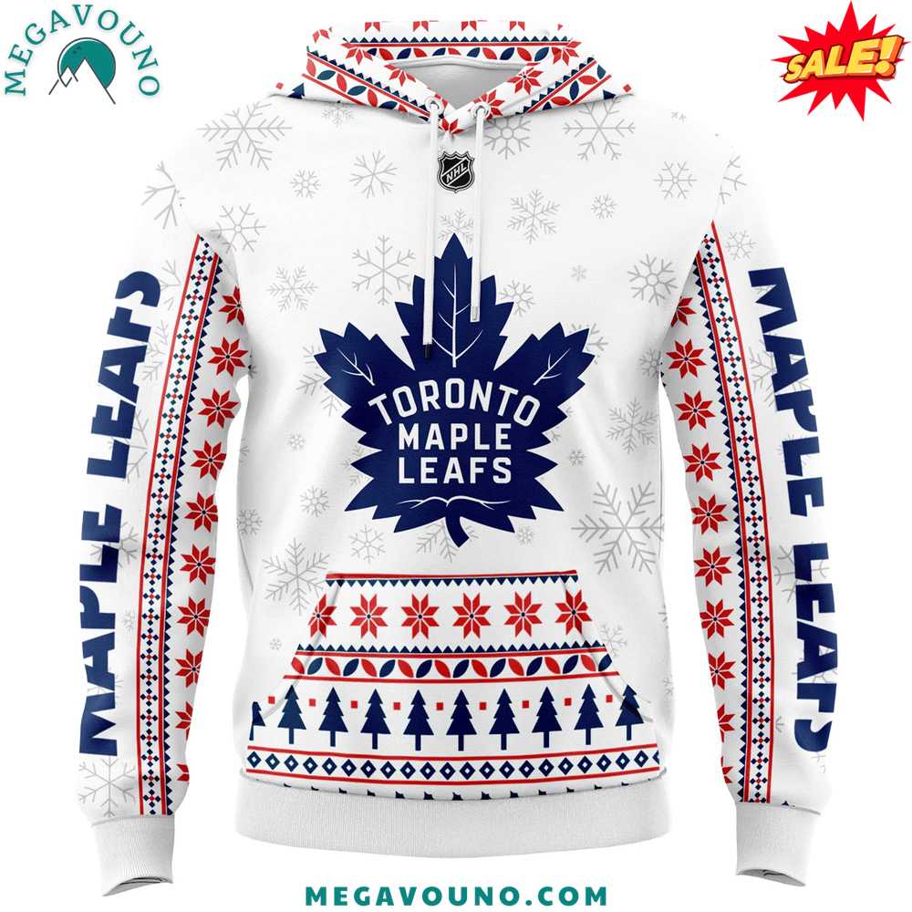 Toronto Maple Leafs Merry Christmas 2024 Hoodie