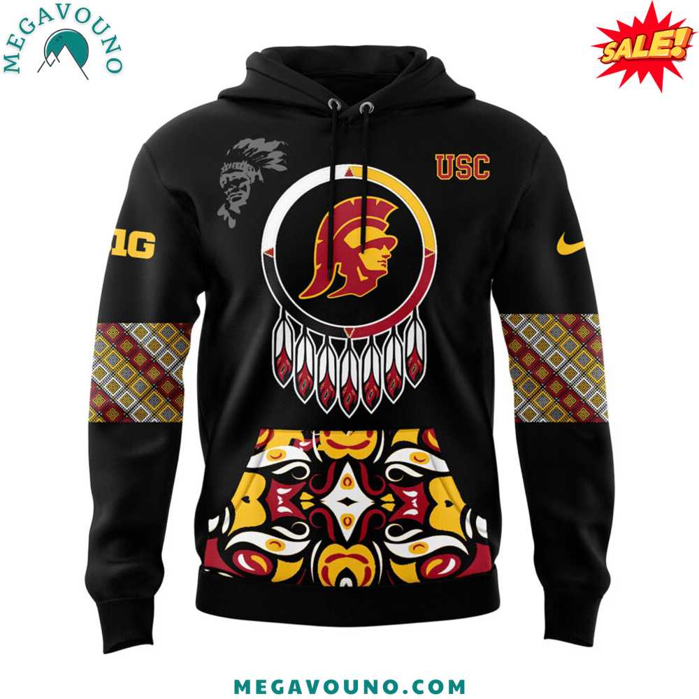 USC Trojans 2024 Native American Heritage Month Premium Limited Pullover Hoodie