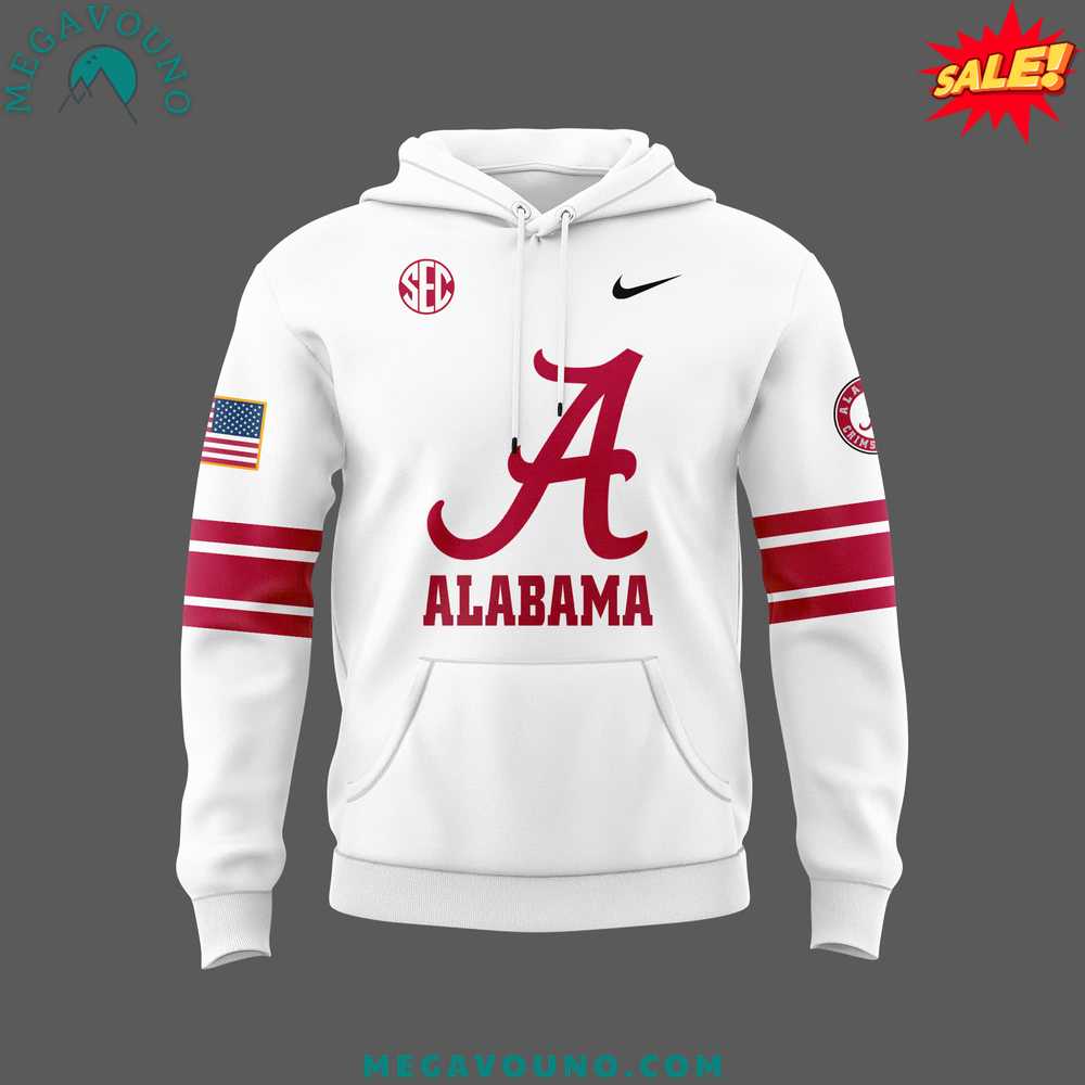 Alabama Crimson Tide Football NCAA x 2024 Firefighter Appreciation Night Premium Limited Hoodie