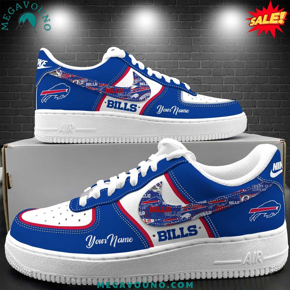 Buffalo Bills Custom Your Name 2025 Air Force 1