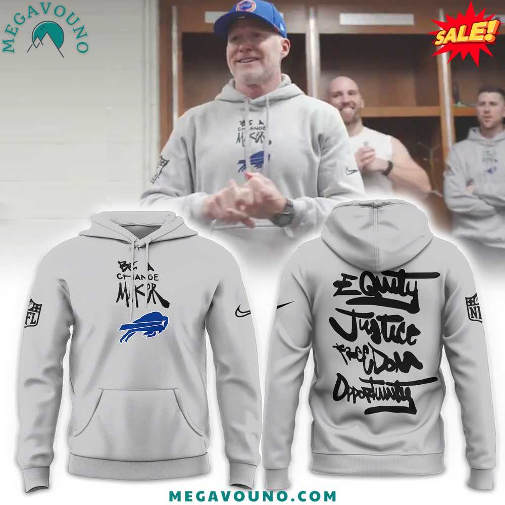 Buffalo Bills Limited Edition Be A Change Maker Hoodie