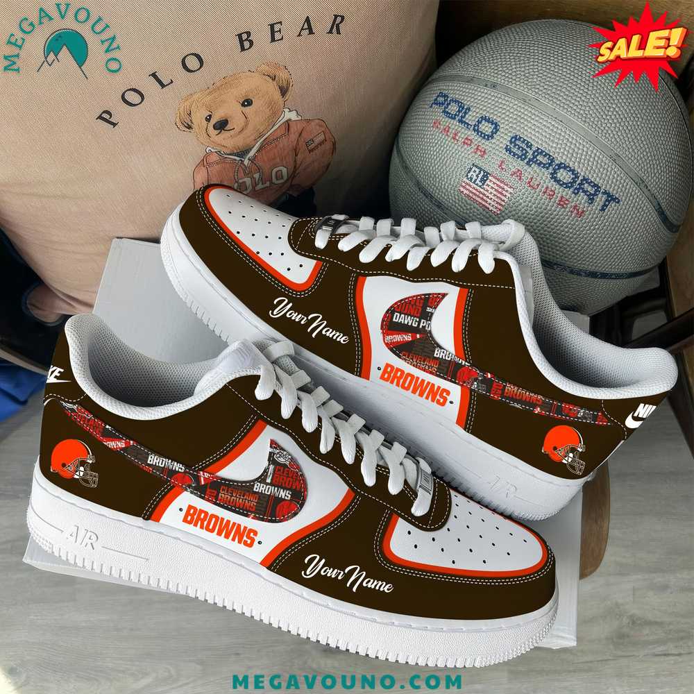 Cleveland Browns Custom Your Name 2025 Air Force 1