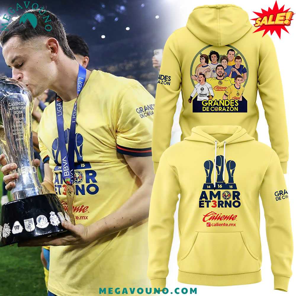 Club America 2024 Liga MX Champions Hoodie