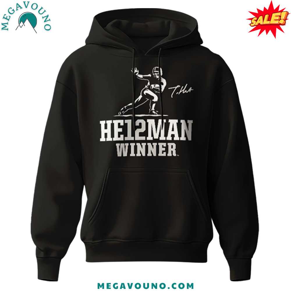 Colorado Buffaloes 2024 Limited Edition Heisman Travis Hunter Hoodie With Signature