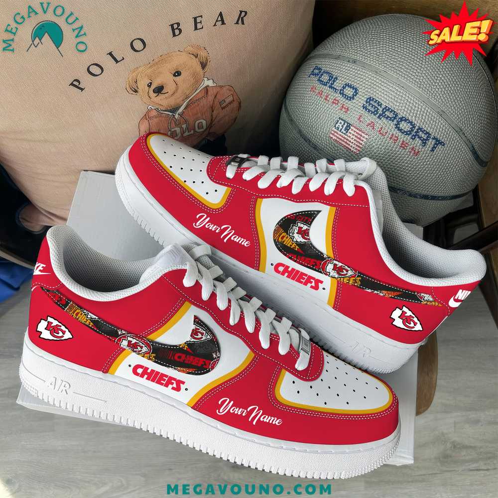 Kansas City Chiefs Custom Your Name 2025 Air Force 1