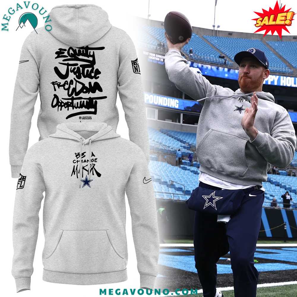 Limited Edition Be A Change Maker Dallas Cowboys Hoodie