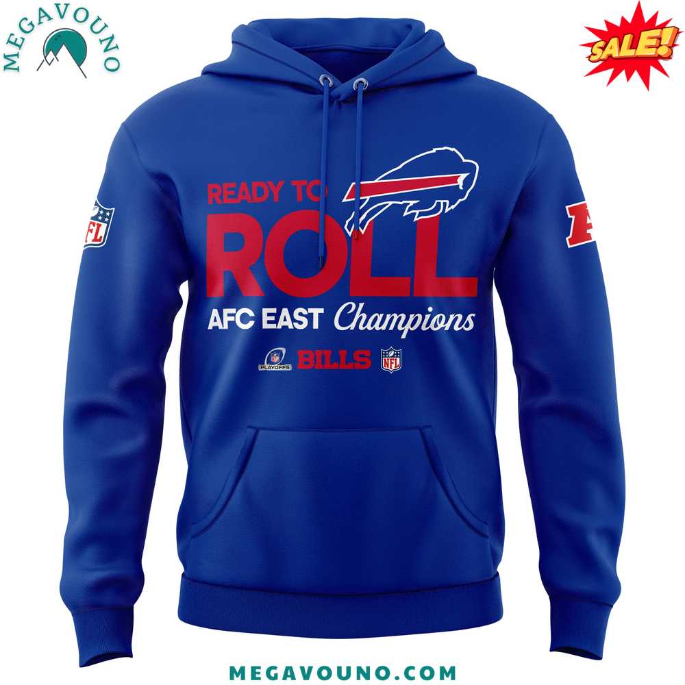 Limited Edition Buffalo Bills AFC EAST Champions Hoodie