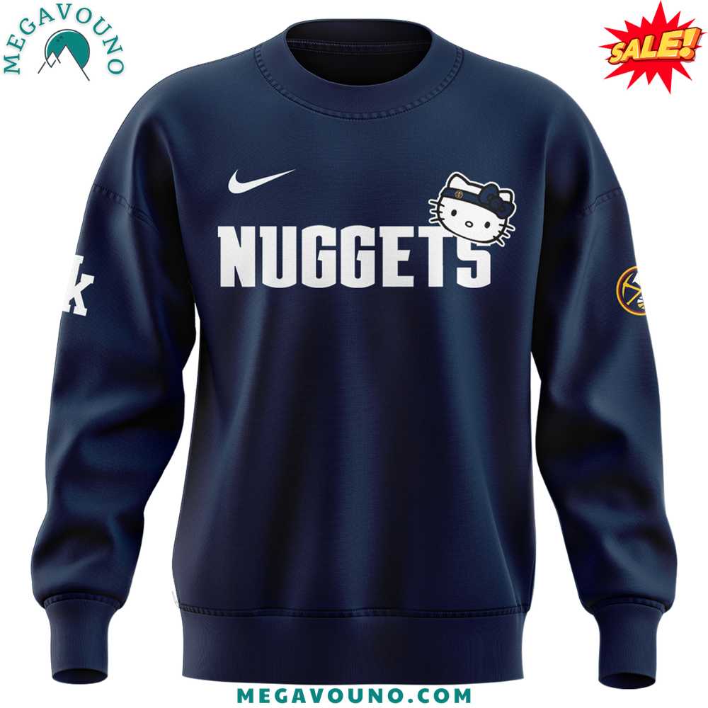 Limited Edition Denver Nuggets x Hello Kitty Sweatshirt