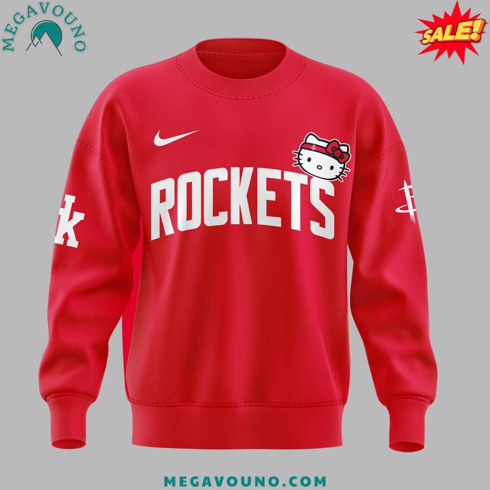 Limited Edition Houston Rockets x Hello Kitty Sweatshirt