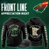 Minnesota Wild 2025 Law Enforcement Appreciation Day Premium Limited Hoodie