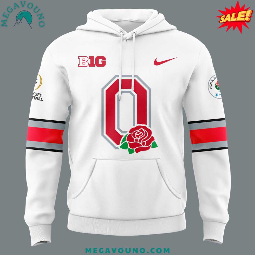 Ohio State Buckeyes Rose Bowl Game 2025 Hoodie