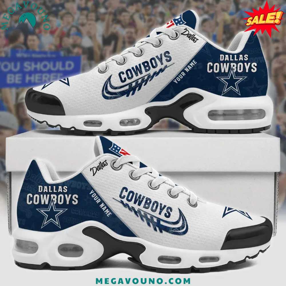 Premium Edition Dallas Cowboys Custom Name Sport Shoes