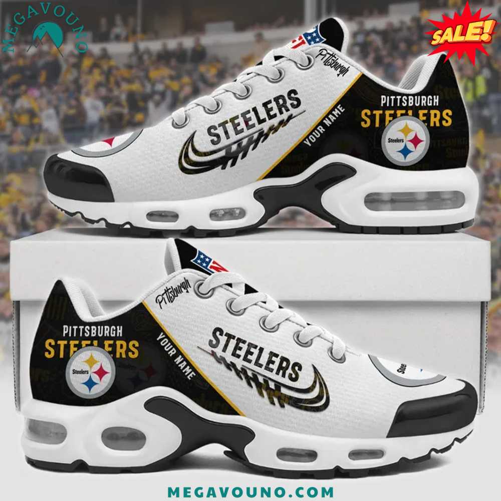 Premium Edition Pittsburgh Steelers Custom Name Sport Shoes