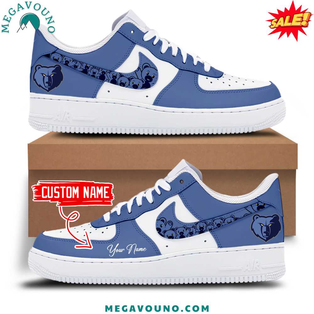 Special Memphis Grizzlies Air Force 1