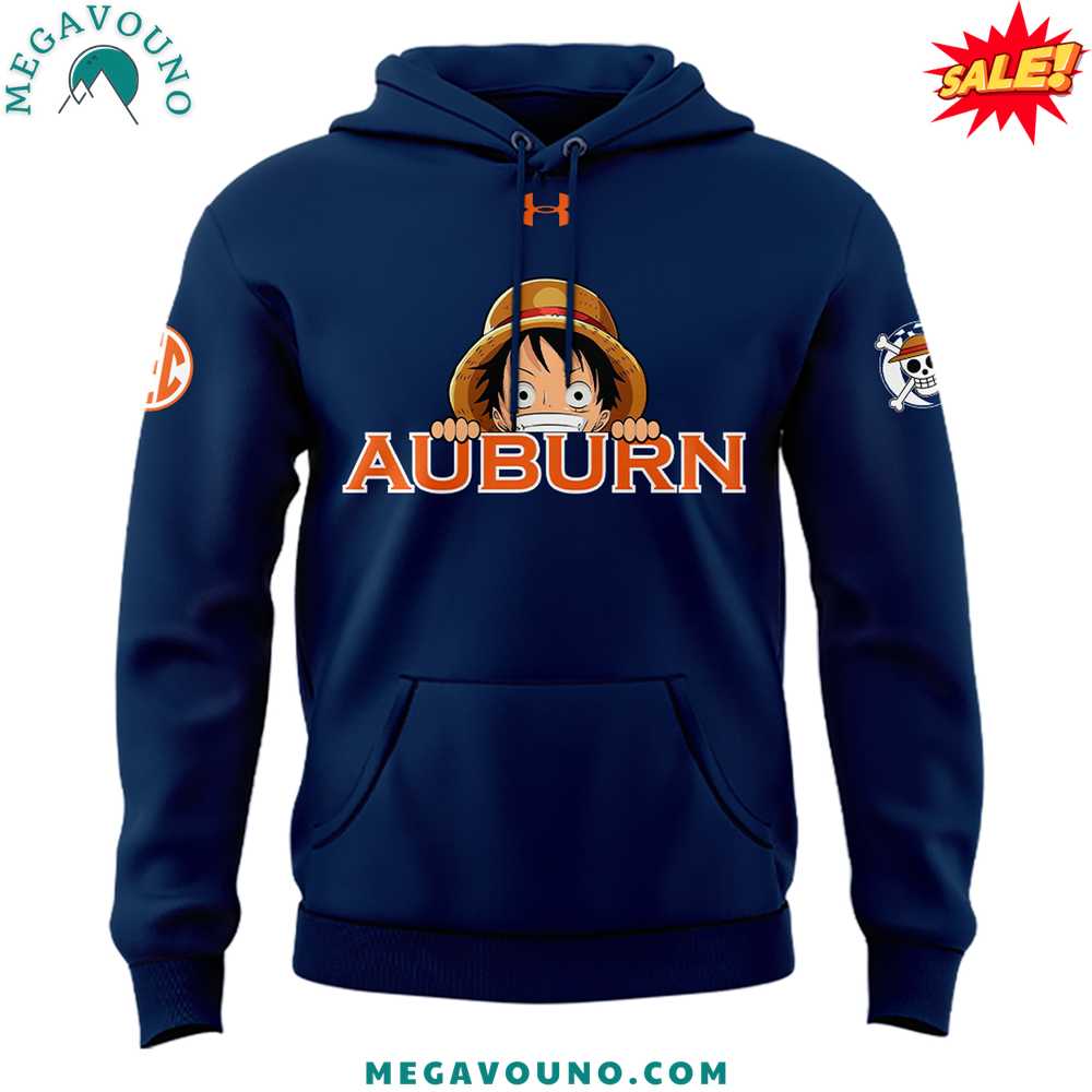 Auburn Mens Basketball One Piece Night Hoodie