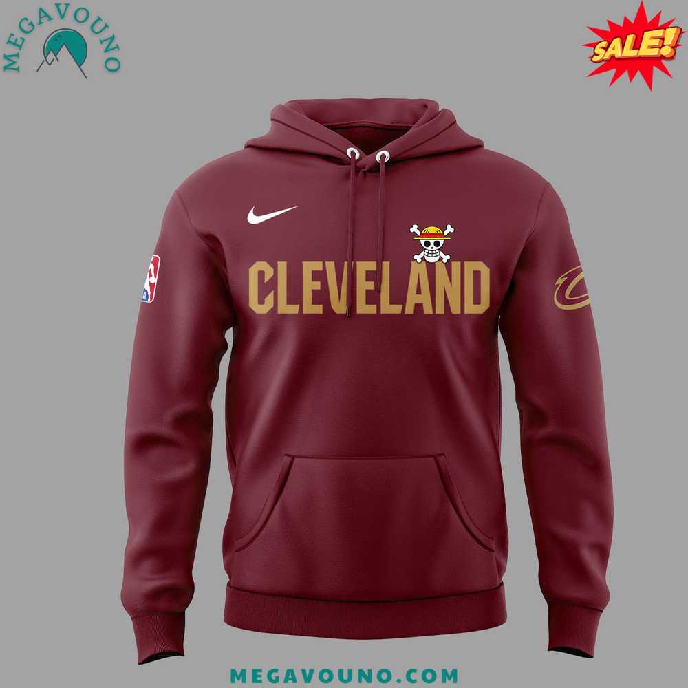 Cleveland Cavaliers x One Piece 2025 Hoodie