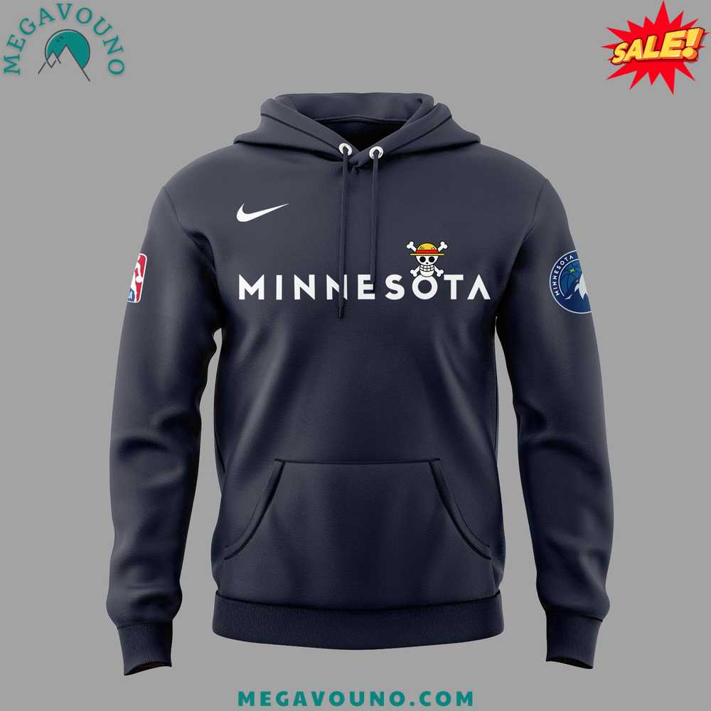 Minnesota Timberwolves x One Piece 2025 Hoodie