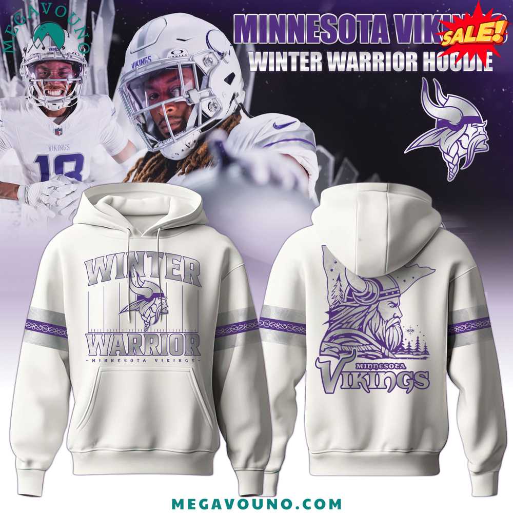 Minnesota Vikings Winter Warrior Hoodie