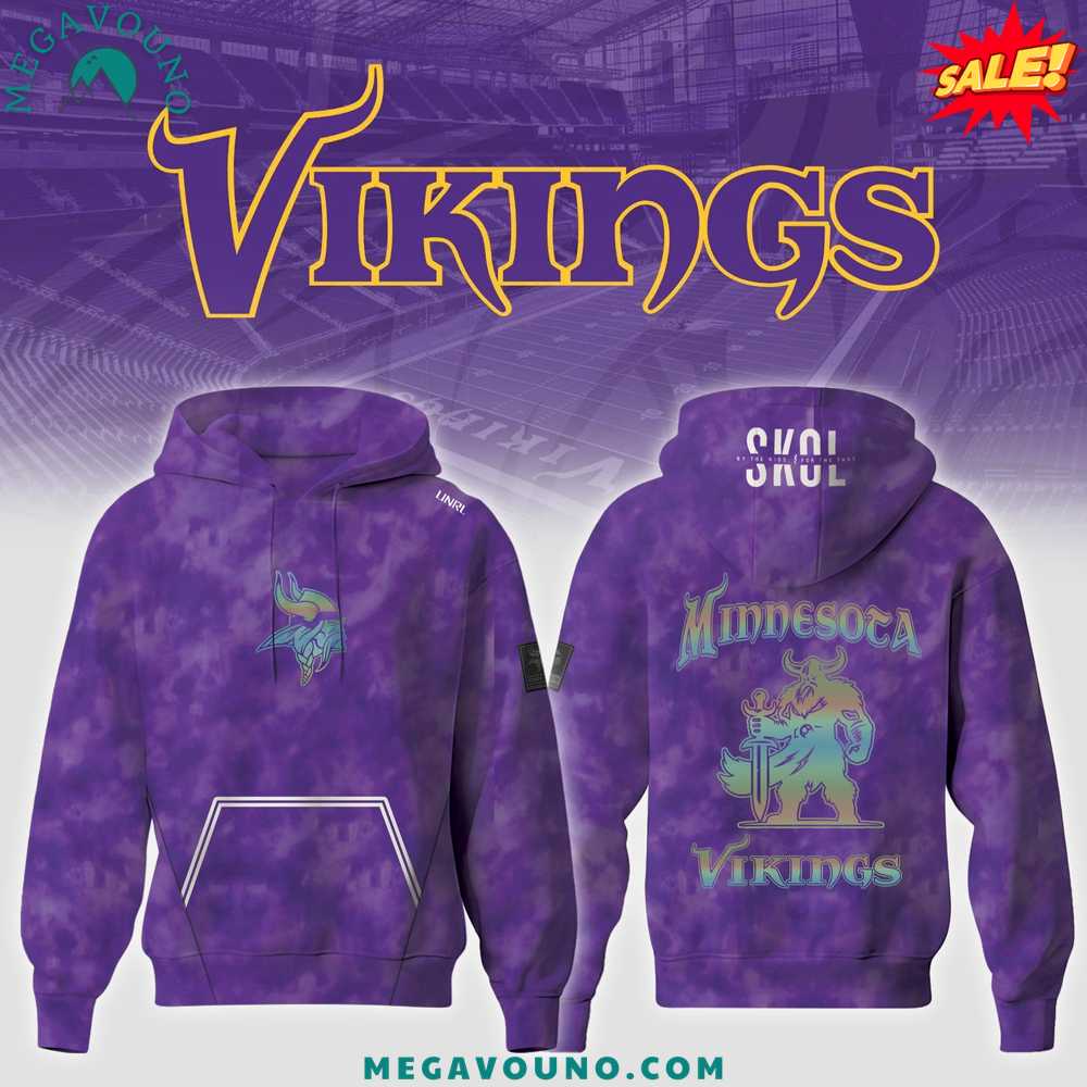 Minnesota Vikings x UNRL Limited Edition 2025 Hoodie