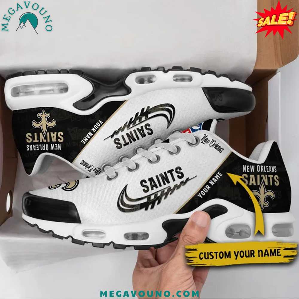 Premium Edition New Orleans Saints 2025 Custom Name Sport Shoes