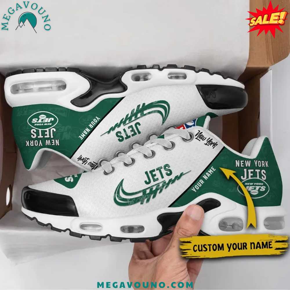 Premium Edition New York Jets 2025 Custom Name Sport Shoes