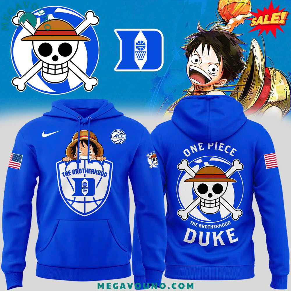 Special Edition Duke Mens Basketball One Piece Night Hoodie Set