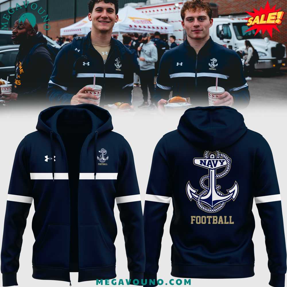 Special Edition Navy Midshipmen Zip Hoodie