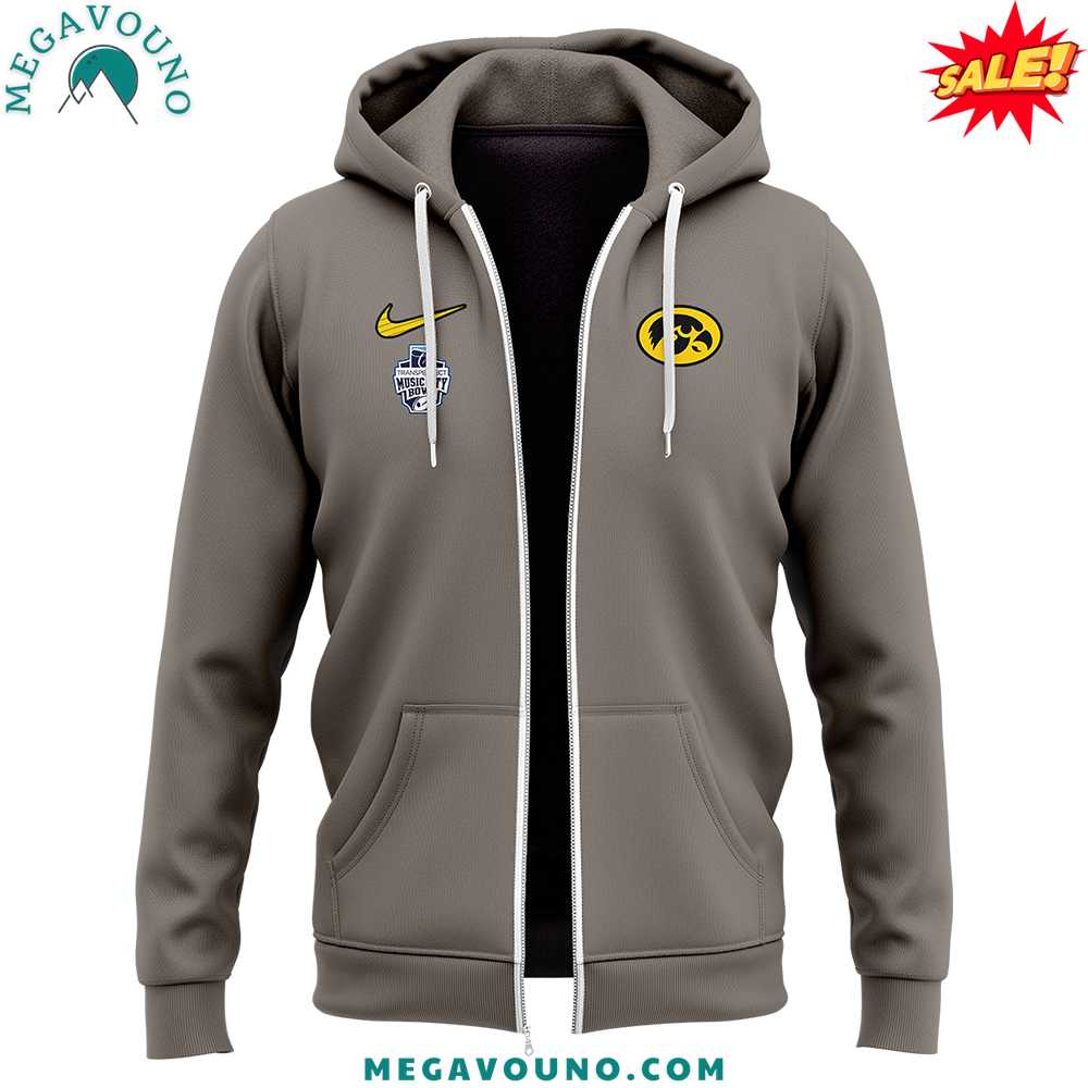 Special Music City Bowl Iowa Hawkeyes Football Zip Hoodie